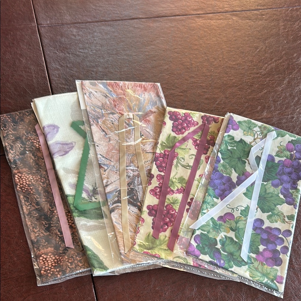 Assorted Handmade Wine Gift Bags